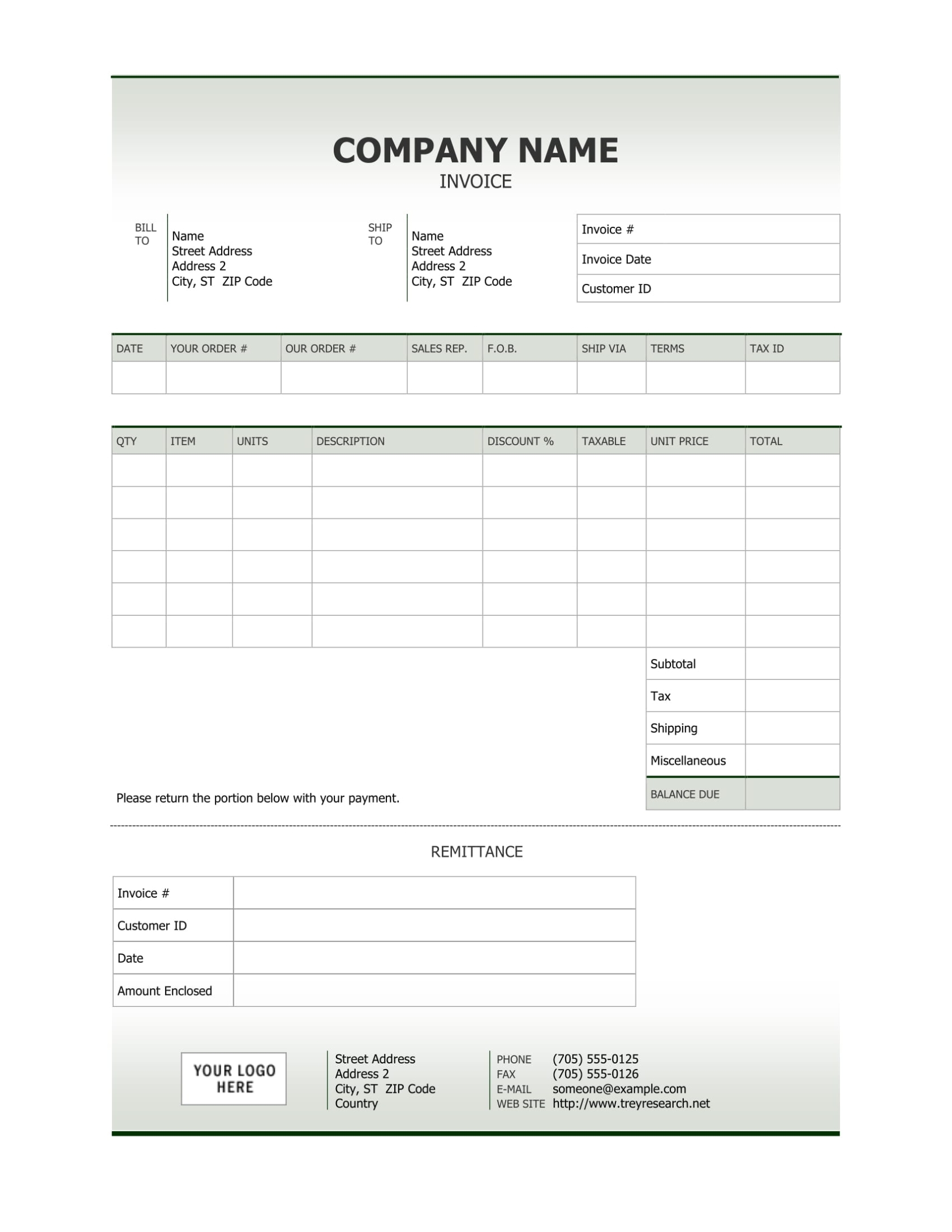 How To Create An Invoice In Word: A Step By Step Guide Throughout How To Write A Invoice Template