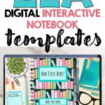 How To Use Ela Digital Interactive Notebook Templates For Google for Interactive Notes Template