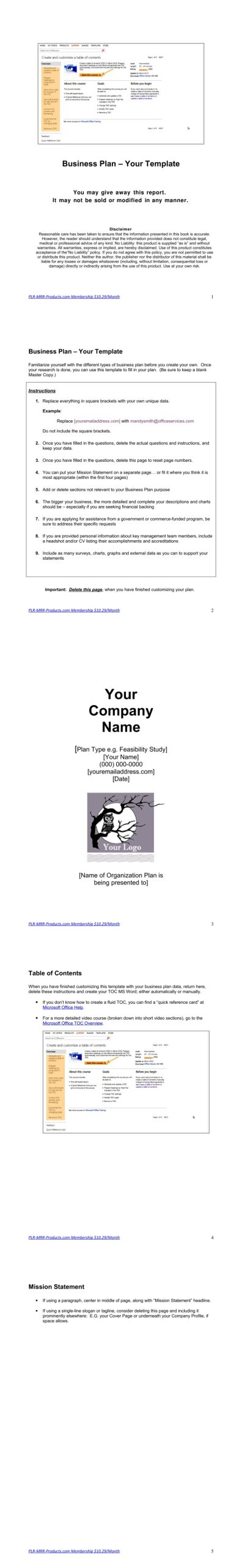 Index Of /Preview/13-Preview/6570-Businessplantemplate/ inside Www Business Plan Template