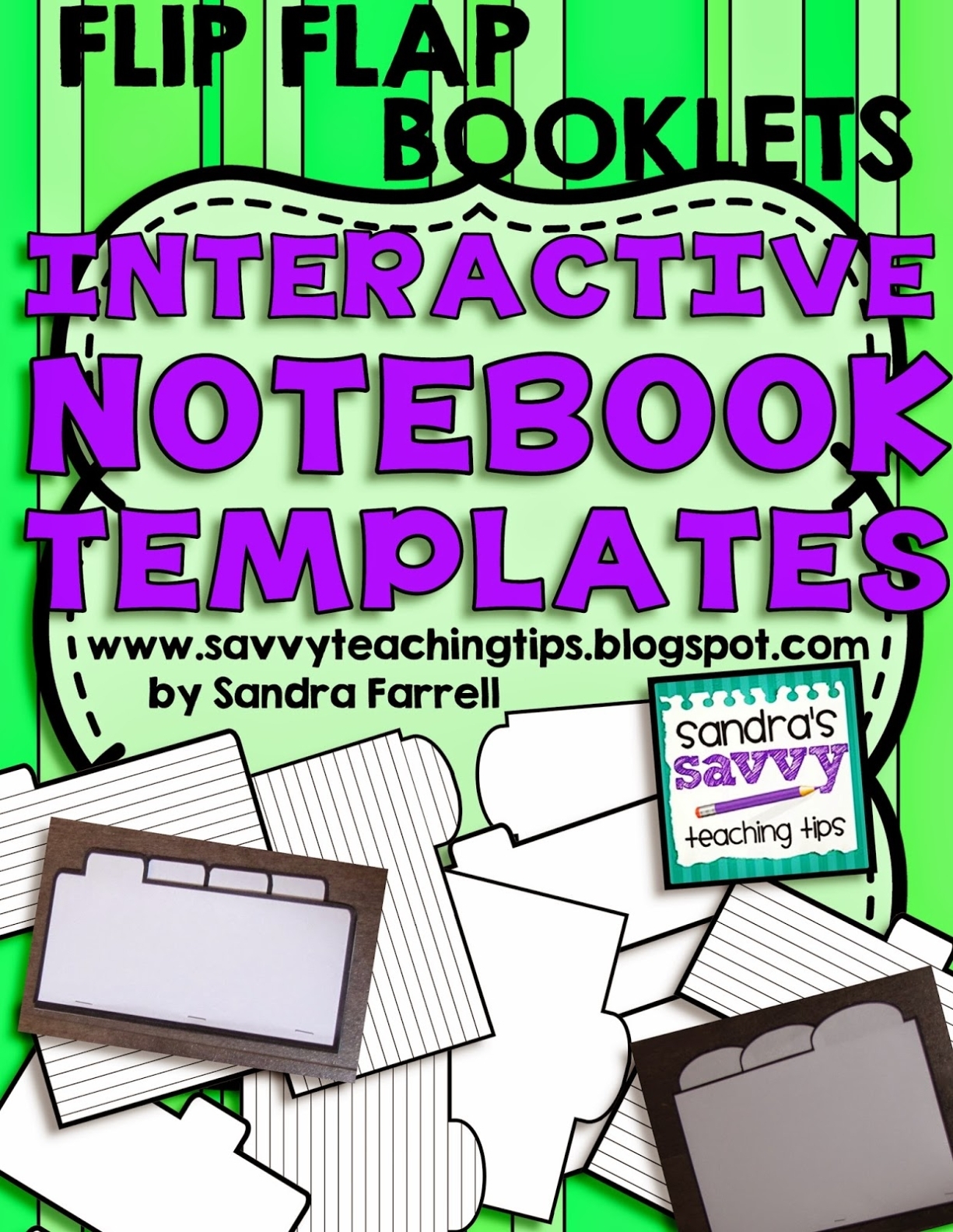 Interactive Notebook Templates - Savvy Teaching Tips Throughout Interactive Notes Template