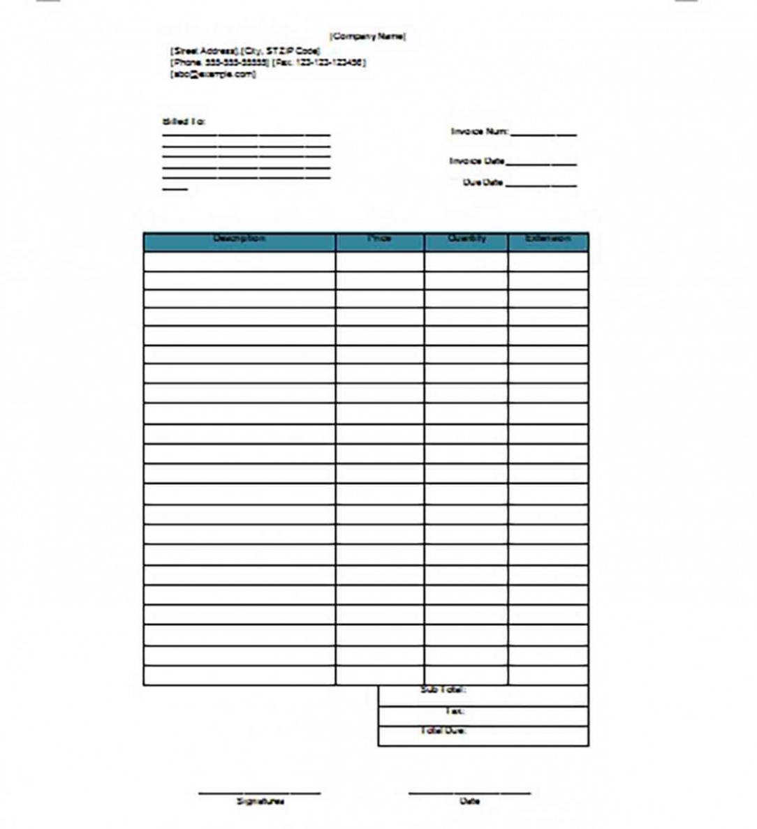 Invoice Template Google Docs And How To Make It Better And Impressive Inside Invoice Template Google Doc