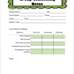 Keeping Track Of Counseling Notes - The Middle School Counselor regarding Counselling Session Notes Template