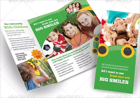 Kindergarten Brochure Templates 21+ Free & Premium Psd Ai Downloads Regarding Kindergarten Flyer Template