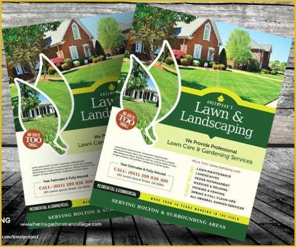 Lawn Mowing Flyer Template Free Of 29 Lawn Care Flyers Psd Ai Vector throughout Mowing Flyer Template