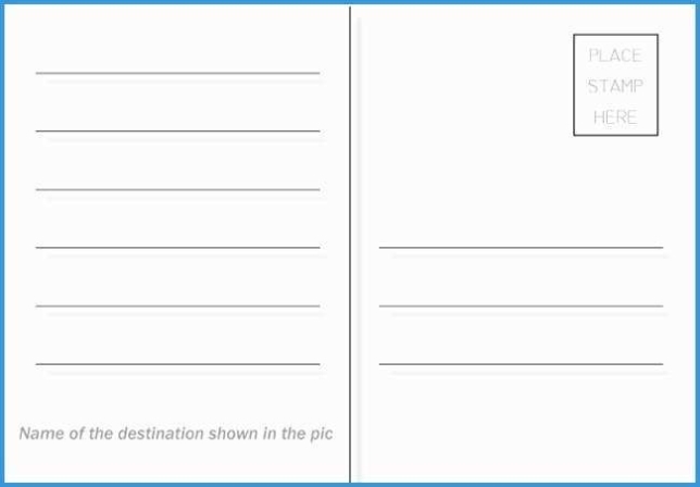 Microsoft Word 4 X 6 Postcard Template 2 in 4X6 Note Card Template Word