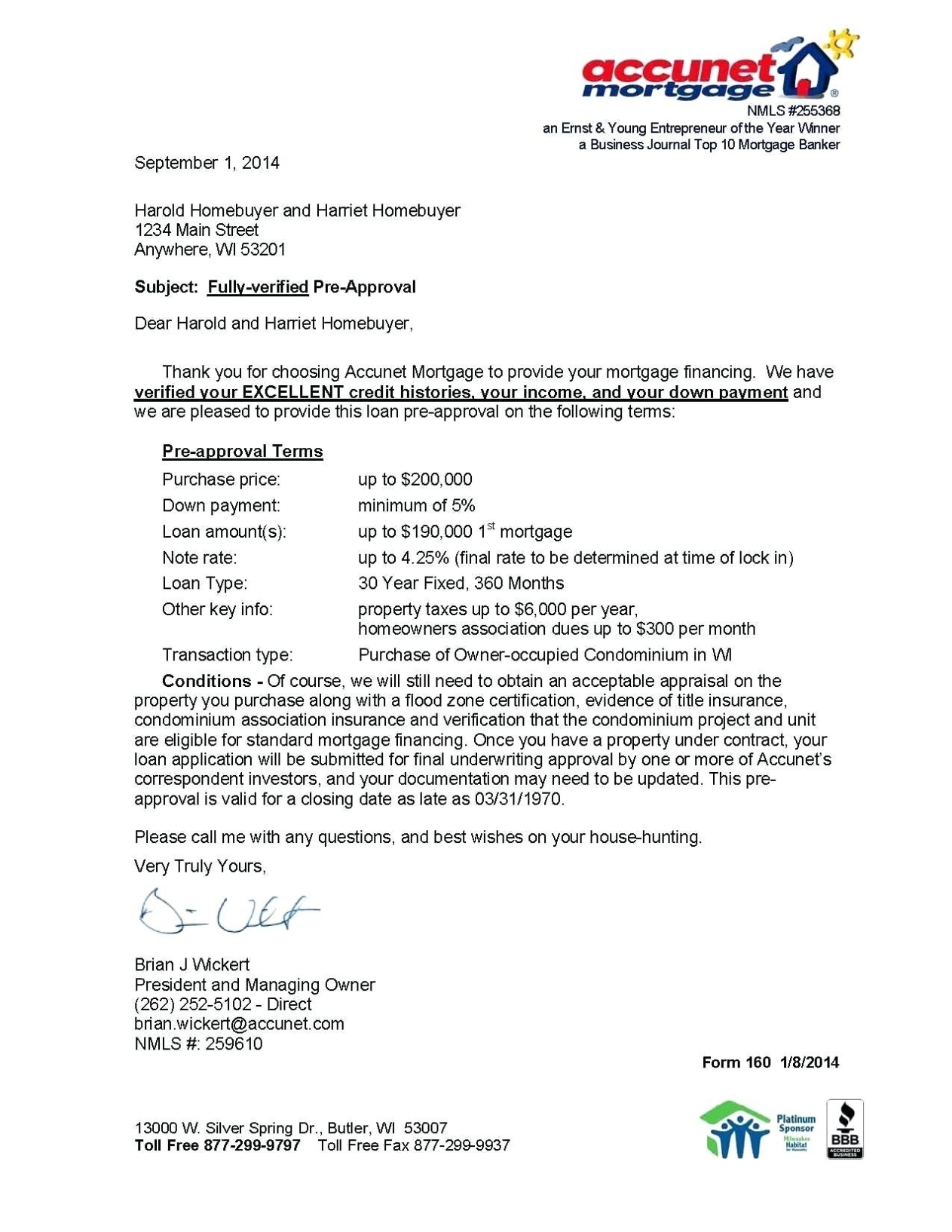 Mortgage Pre Approval Letter Template Samples - Letter Template Collection Inside Mortgage Letter Templates