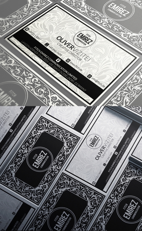 New Corporate Business Card Templates | Design | Graphic Design Junction Intended For Black And White Business Cards Templates Free
