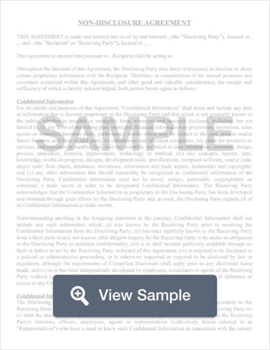 Non Circumvent Agreement Template Free | Hq Printable Documents With Non Disclosure Non Circumvention Agreement Template