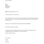 Payment Delay Letter To Client | Templates At Allbusinesstemplates pertaining to Payoff Letter Template