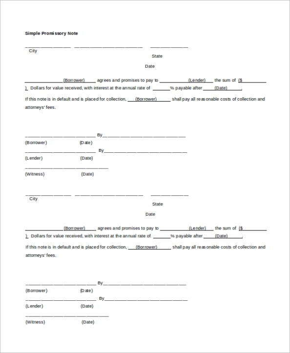 Personal Loan Demand Promissory Note Format With Regard To Free Promissory Note Template For Personal Loan