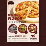 Pizza Flyer Template | Qualads throughout Pizza Sale Flyer Template