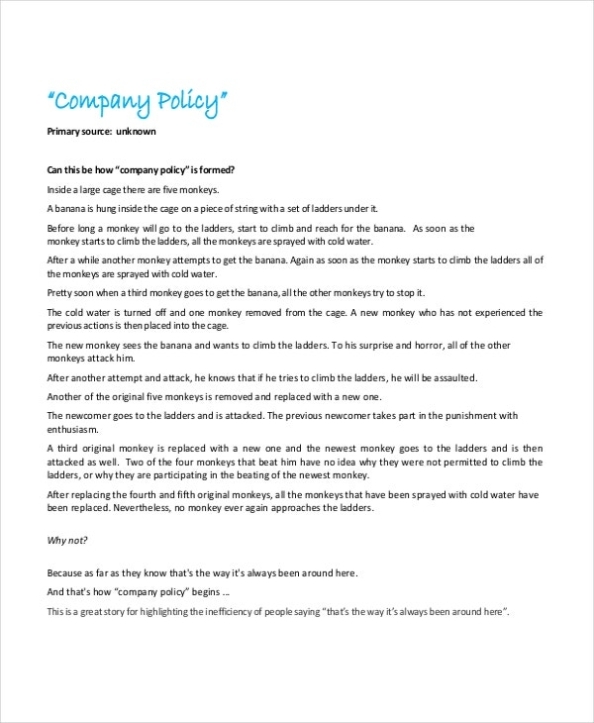 Policy Template - 10+ Free Word, Pdf Document Downloads | Free throughout Business Rules Template Word