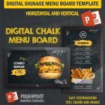 Powerpoint Video Ads - Create Video Ads And Digital Menu Boards With pertaining to Digital Menu Board Templates