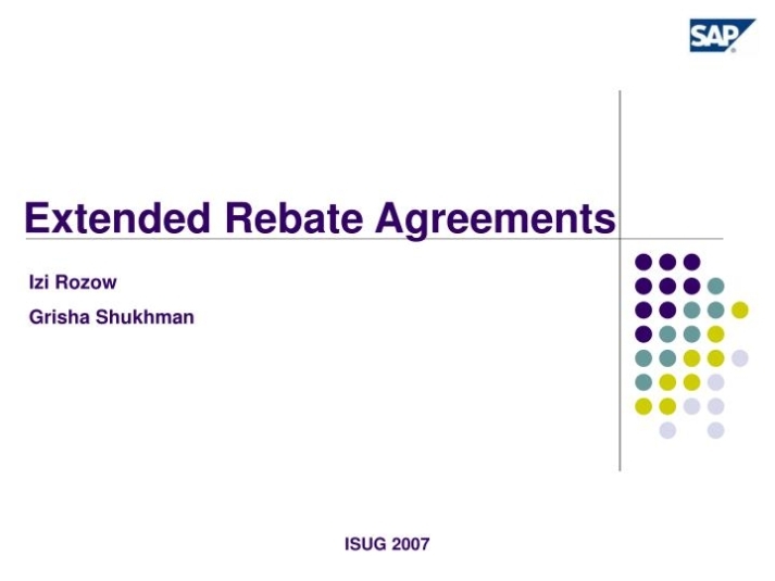 Ppt - Extended Rebate Agreements Powerpoint Presentation, Free Download for Volume Rebate Agreement Template