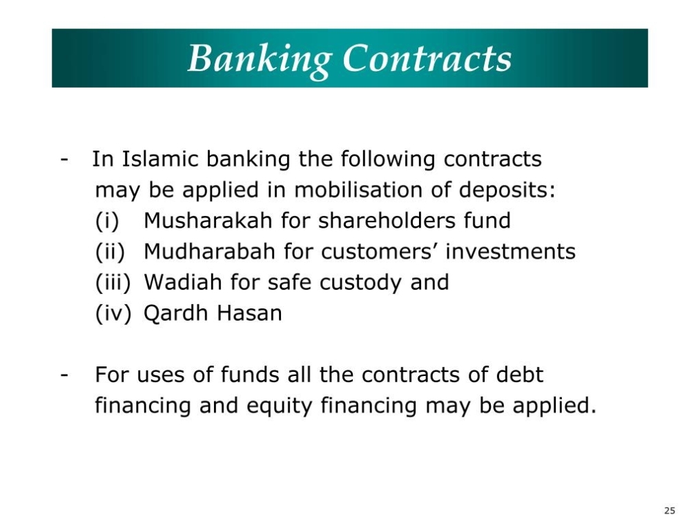 Ppt - Shariah Contracts In Islamic Banking And Finance Powerpoint Intended For Profit Participation Loan Agreement Template