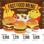 Price Menu - 28+ Free Templates In Ai, Word, Psd, Pages | Free in Fast Food Menu Design Templates