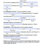 Printable Sample Residential Lease Agreement Template Form | Free with Free Residential Lease Agreement Template