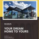 Real Estate Company Flyer Template [Free Pdf] - Word | Psd | Apple inside Publisher Real Estate Flyer Templates