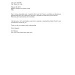 Reschedule Business Appointment Letter | Templates At inside Reschedule Meeting Email Template