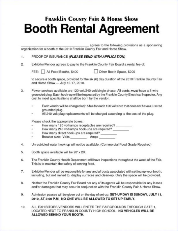 Salon Booth Rental Agreement | Template Business Regarding Beauty Salon Booth Rental Agreement Template