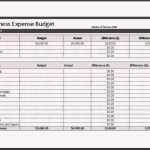 Sample Business Expense Budget Template Excel - Sample Templates in Small Business Budget Template Excel Free