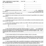 Sample Roommate Agreement Free Download inside Free Roommate Lease Agreement Template