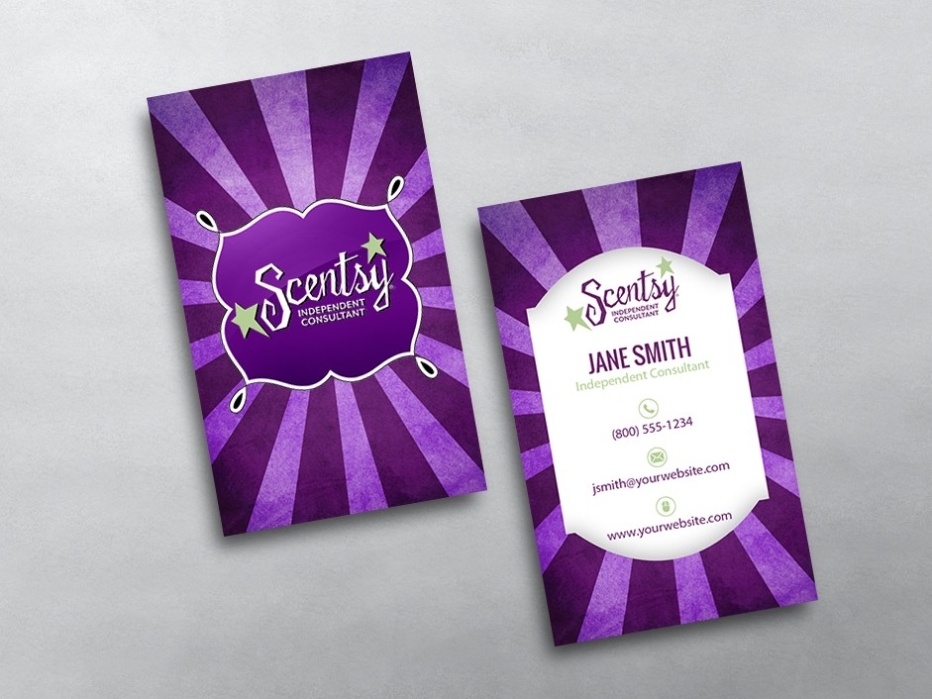 Scentsy Business Cards | Free Shipping Pertaining To Scentsy Business Card Template