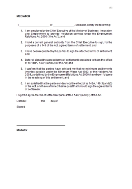 Settlement Agreement with Full And Final Settlement Agreement Template