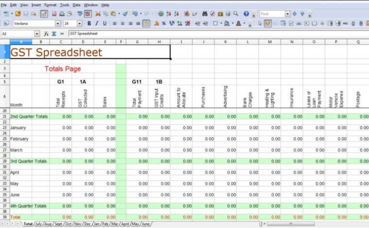 Small Business Bookkeeping Spreadsheet Template — Db-Excel with regard to Excel Template For Small Business Bookkeeping