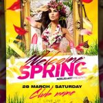 Spring Flyer Templates - Free &amp; Premium Psd, Ai, Eps, Vector Formats inside Spring Event Flyer Template