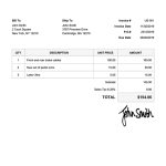 Tax Invoice Templates | Quickly Create Free Tax Invoices in Tax Invoice Template Doc