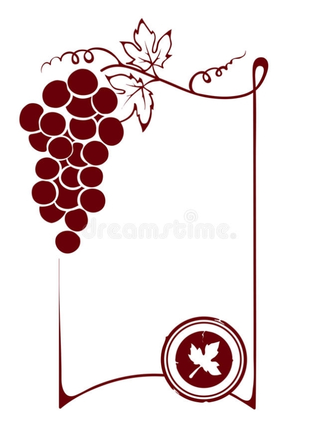The Blank Wine Label Stock Vector. Illustration Of Ornament - 30498232 Inside Blank Wine Label Template