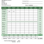 Timesheet Templates Excel | 8+ Highly Comprehensive Formats, Samples with Timesheet Invoice Template Excel
