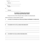 Top Statement Of Position Mediation Free To Download In Pdf Format for Workplace Mediation Agreement Template