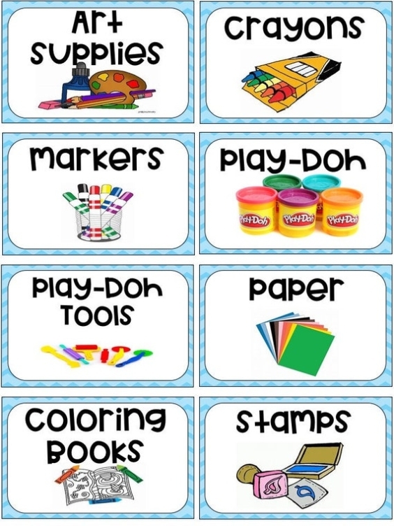Toy Bin Storage Labels Printable | Etsy Pertaining To Storage Label Templates