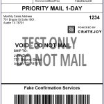 Usps Shipping Label Template Free Download inside Usps Shipping Label Template