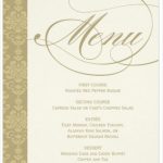 Wedding Menu Card - 21+ Free Printable Templates In Psd, Vector Eps within Free Printable Menu Templates For Wedding