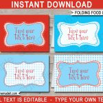 Wizard Of Oz Theme Food Labels Template | Printable Birthday Party in Food Label Template For Party