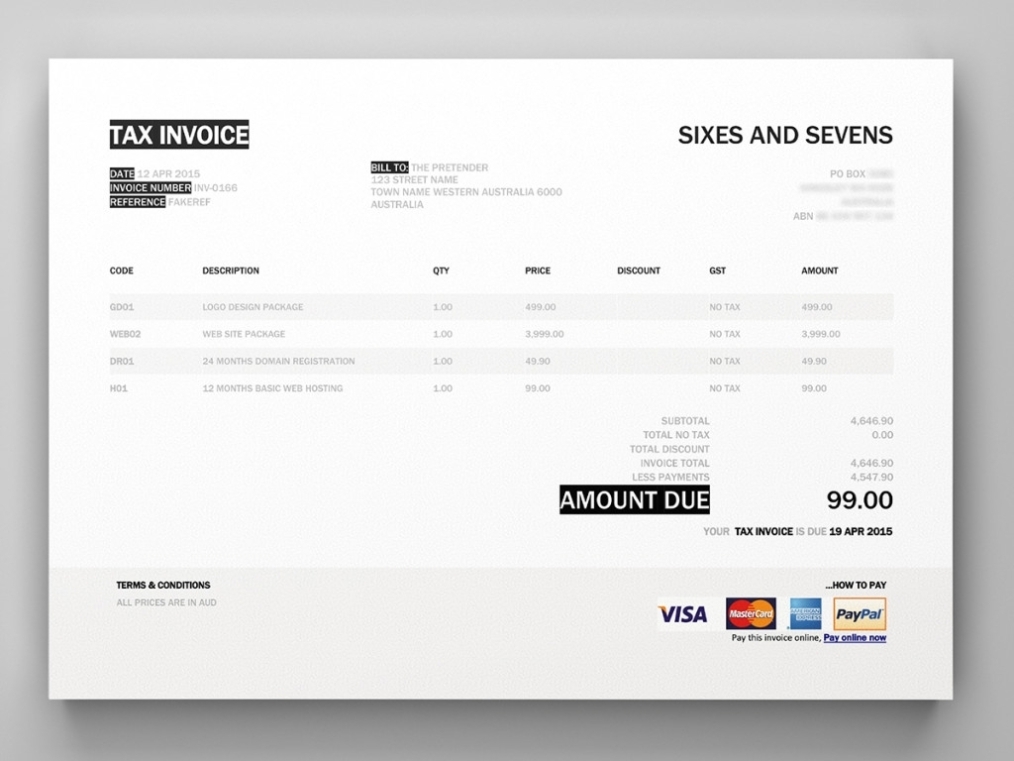 Xero Custom Invoice * Invoice Template Ideas with regard to Xero Custom Invoice Template