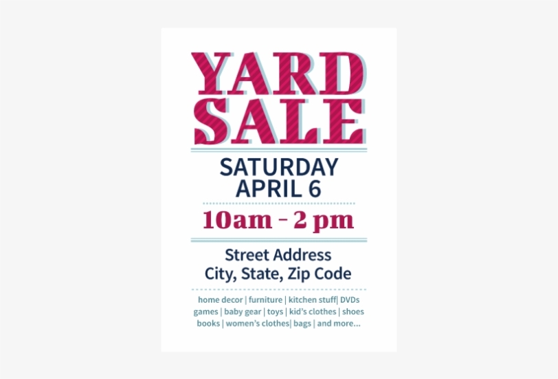 Yard Sale Flyers Free Templates Download This Yard - Yard Sale Flyer Inside Yard Sale Flyers Free Templates