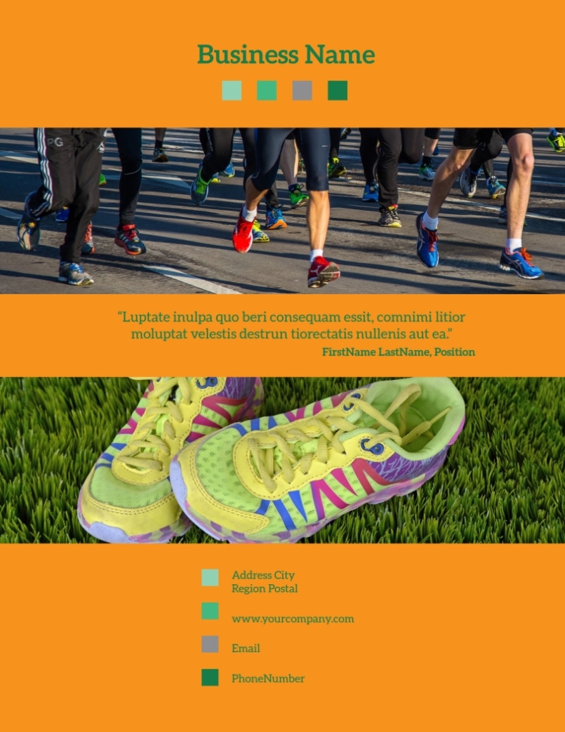 Your Next Running Club Flyer Template | Mycreativeshop Throughout Running Flyer Template